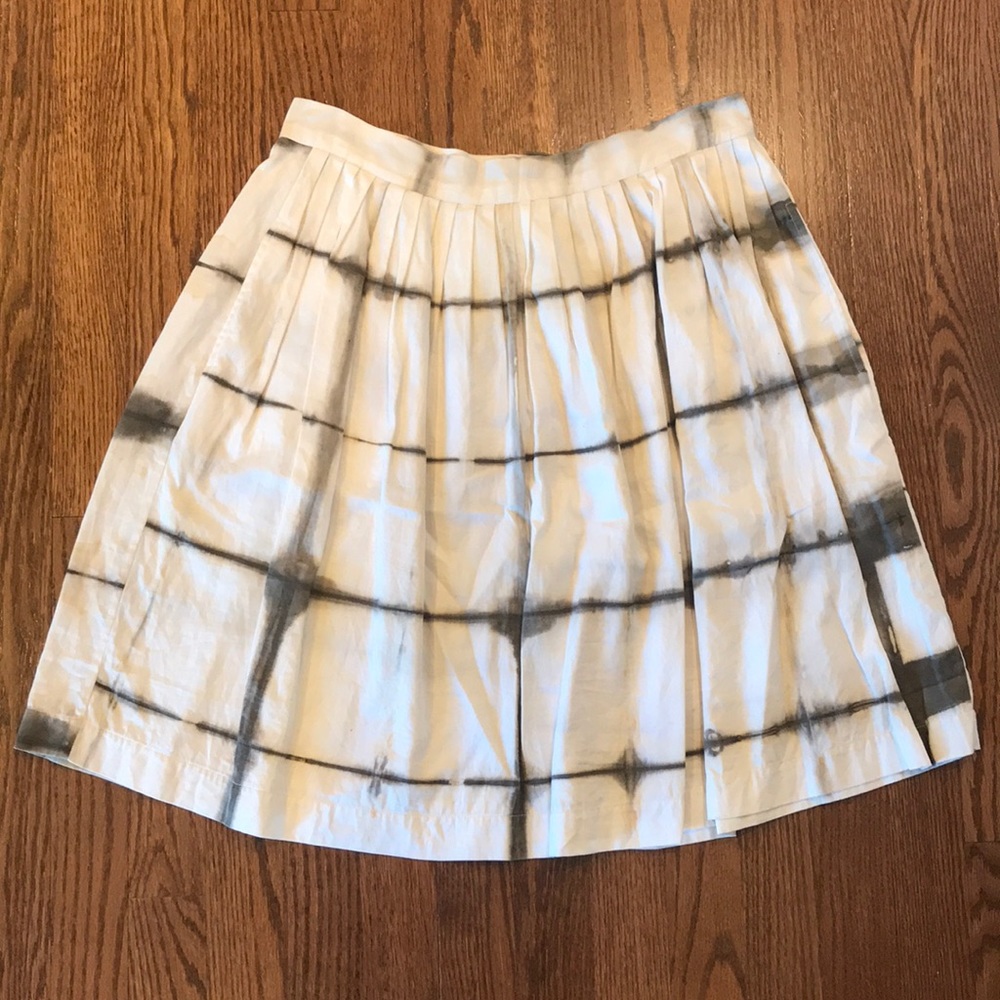 White skirt